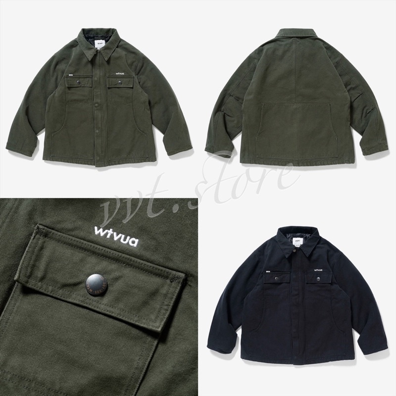 WTAPS 22AW MICH / JACKET / COTTON. SAILCLOTH. WTVUA 外套夾克風衣| 蝦皮購物