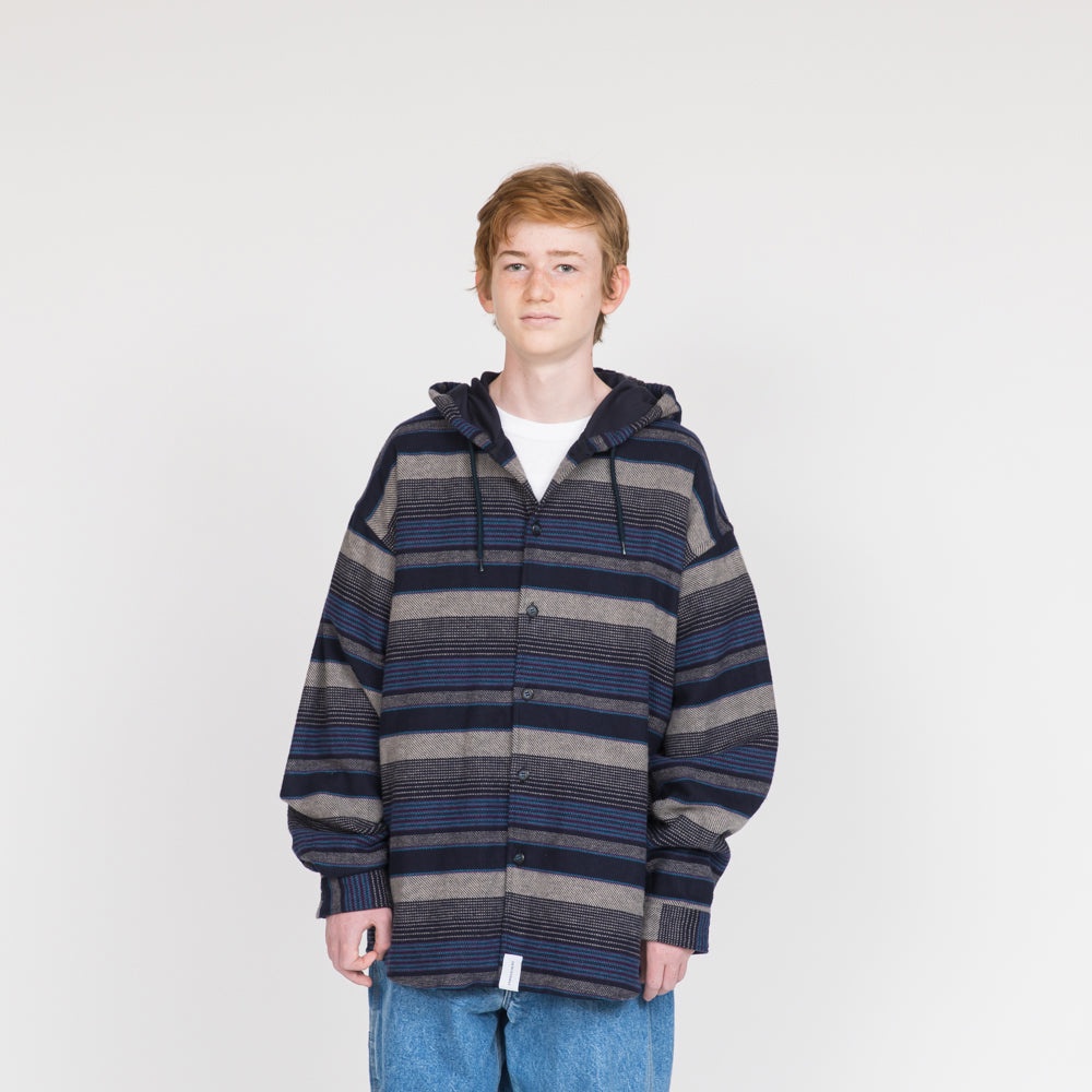 DESCENDANT MULE HOODED LS SHIRT 3