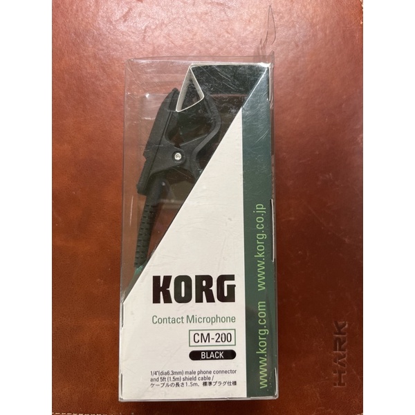 Korg contact mic CM-200 管樂收音麥克風| 蝦皮購物