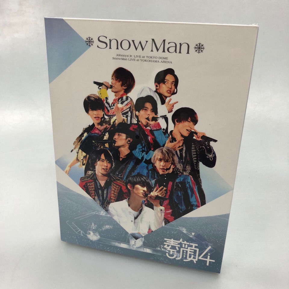 Snow Man DVD 素顏4 Snow Man盤 3DVD 白色、全新