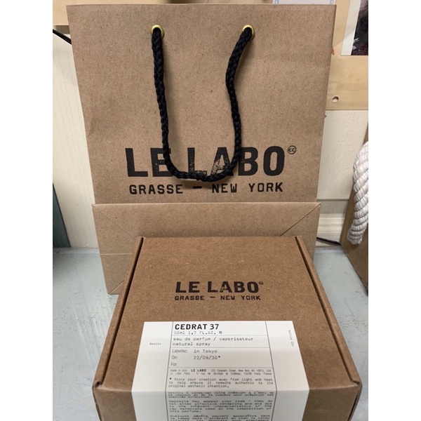 ルラボ シティエクスクルーシブ セドラ LE LABO CEDRAT37