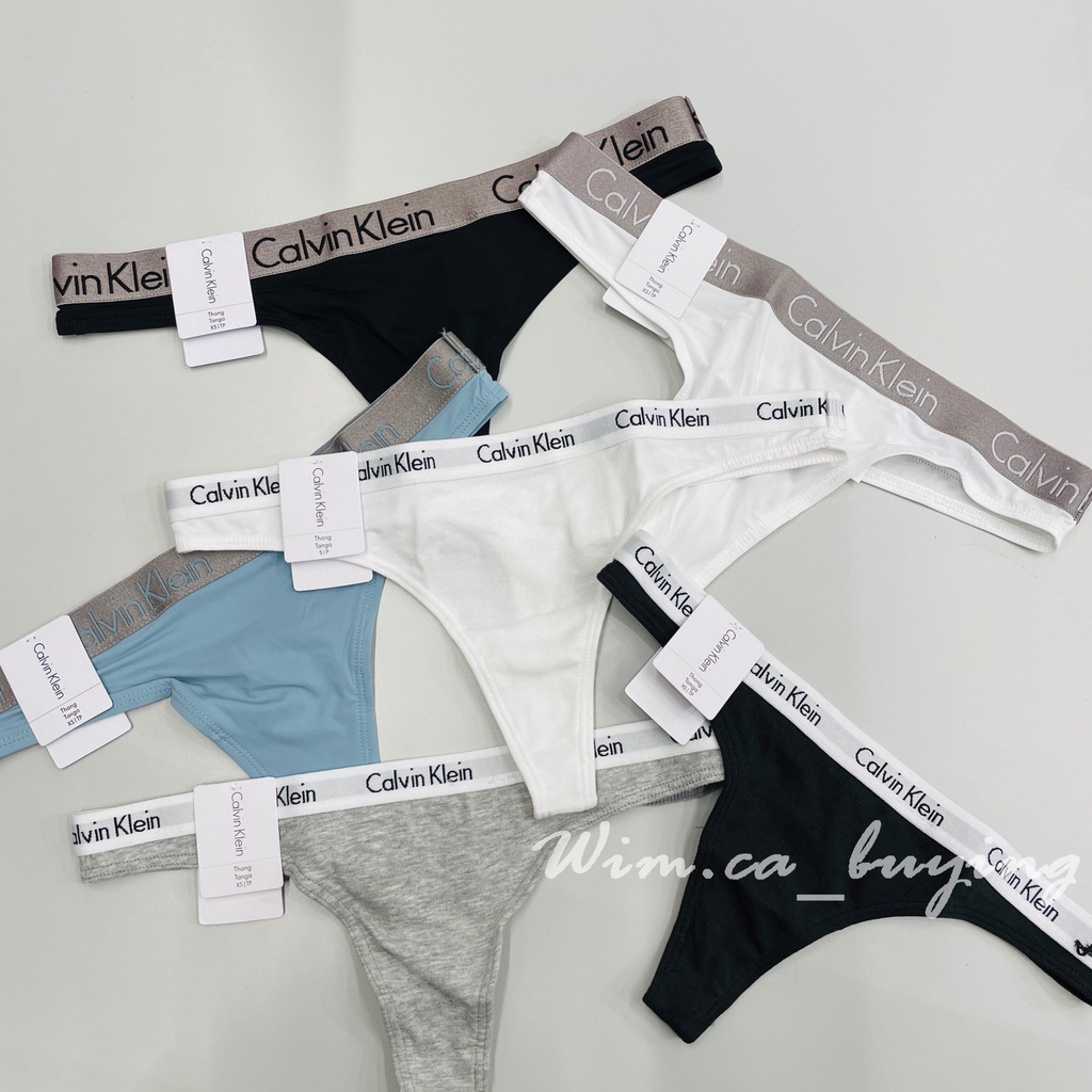小丁  WIM.ca Calvin Klein CK小丁丁字褲性感小丁純棉舒適好穿女生款內褲女版內褲加拿大代購| 蝦皮購物