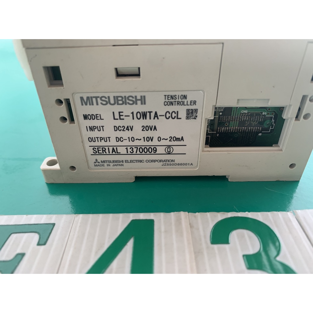 【有中-日本外匯品】三菱 PLC 張力控制器 LE-10WTA-CCL (拆機品,未測試,現狀賣{E432}