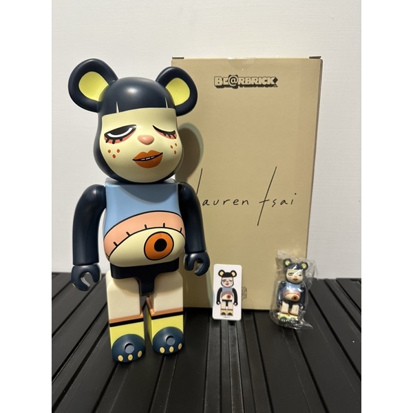 現貨Be@rbrick 羅倫蔡Lauren Tsai 400+100% 僅此一組設計師庫柏力克