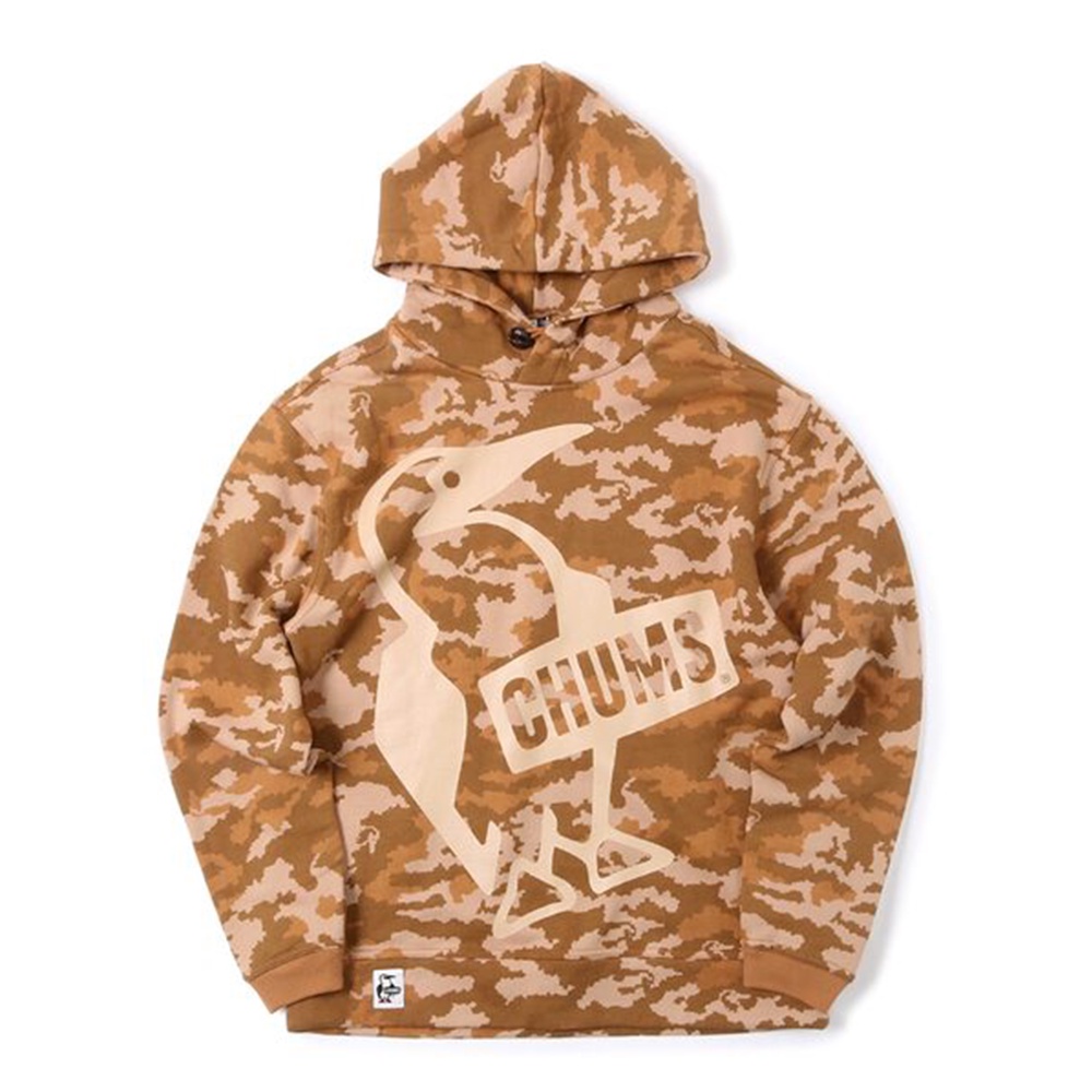 CHUMS 男Big Booby Pullover Parka 兜帽長袖上衣數位迷彩CH001268Z017