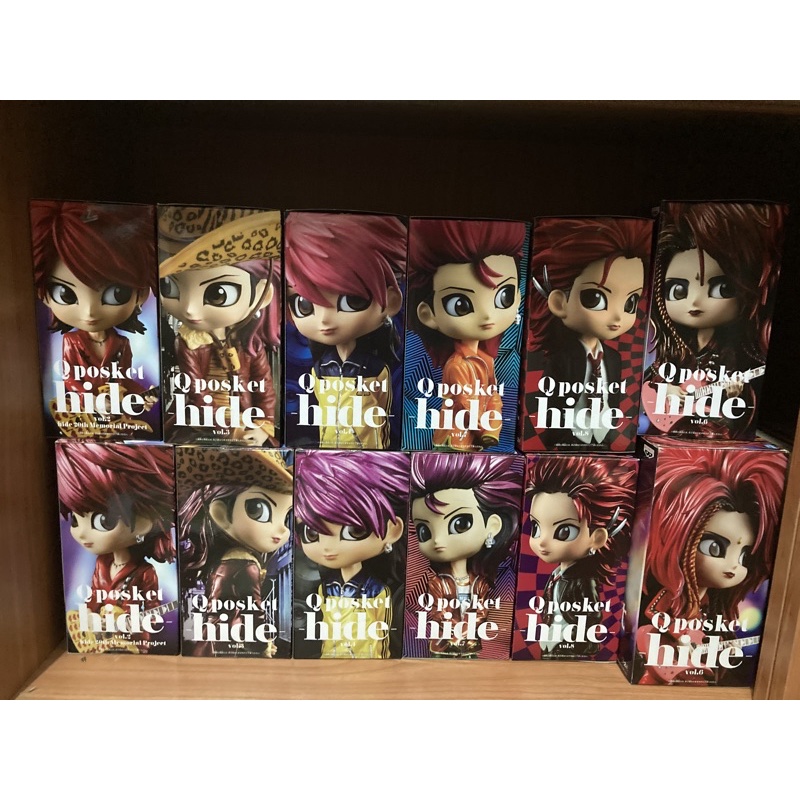 Q posket hide Vol.8 7 6 4 3 2 X JAPAN 正版 Qposket 模型 公仔 | 蝦皮購物