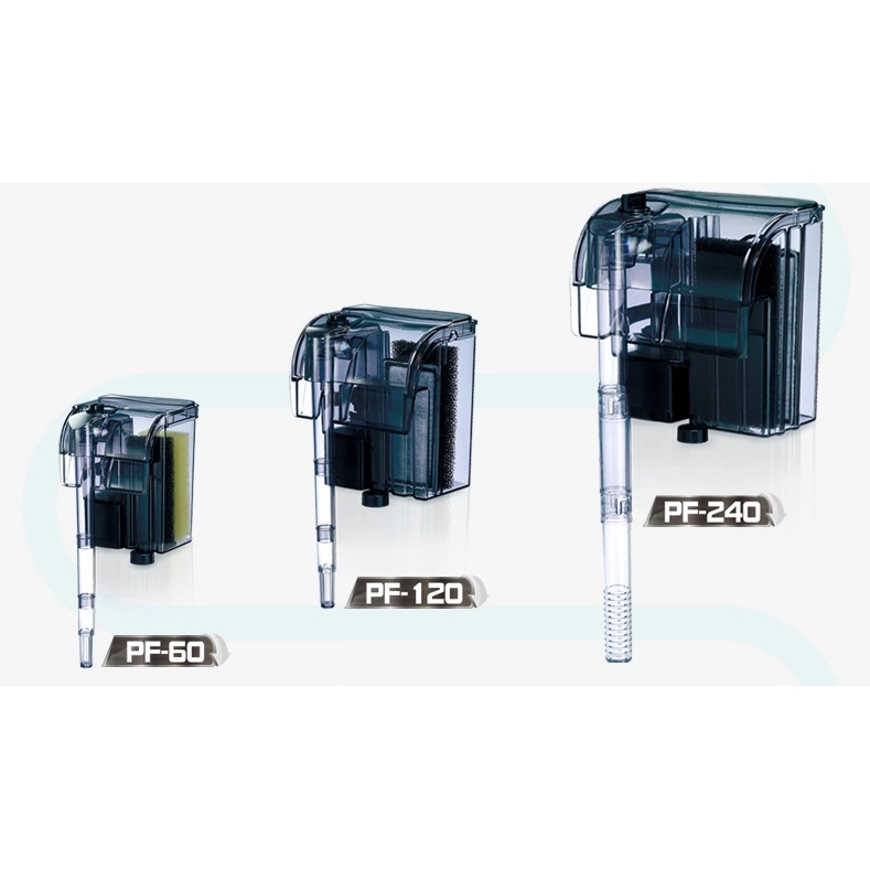 台灣製銀箭 外掛過濾器 魚缸過濾器 PF-60、120、240、360、1000型 外掛式過濾 過濾* | 蝦皮購物