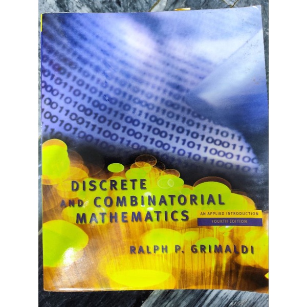 Discrete And Combinatorial Mathematics
