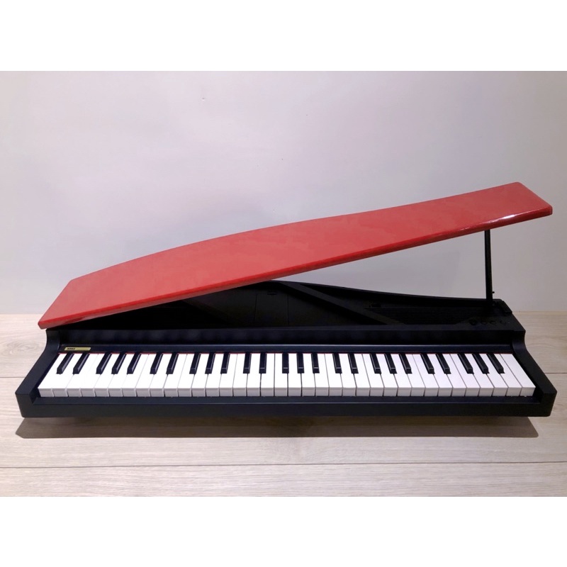korg micropiano 微型鋼琴迷你鍵盤61鍵紅色61首示範內置自動演奏附保護