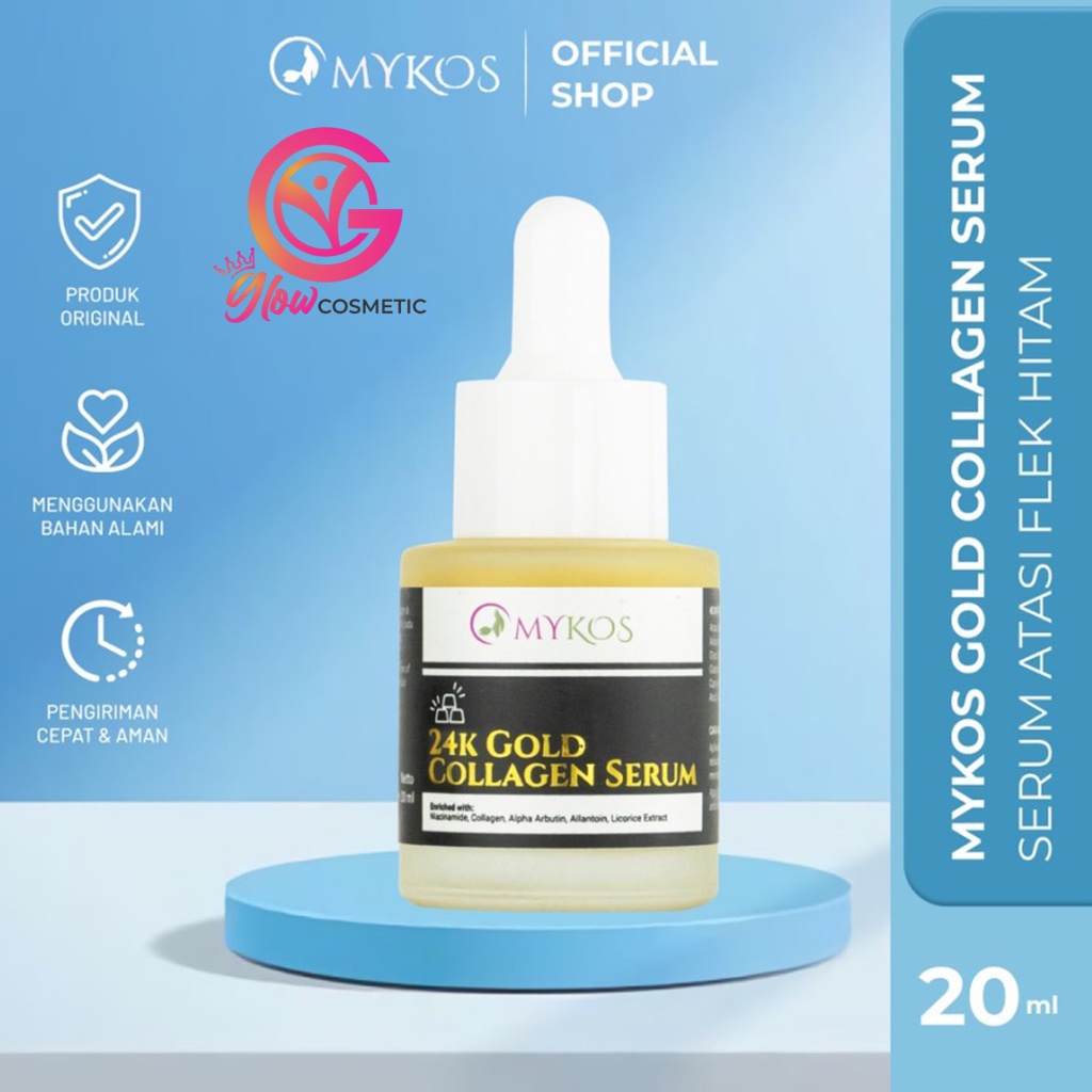 Mykos 24K 金膠原蛋白精華 20ML | 蝦皮購物