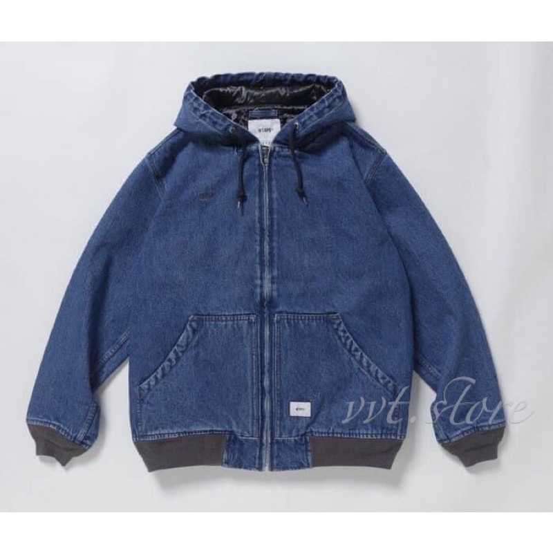 WTAPS 18AW VICE JACKET. COTTON. DENIM 牛仔外套連帽外套