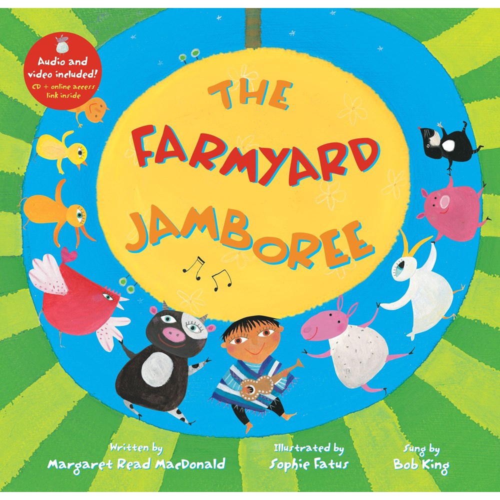 The Farmyard Jamboree (1平裝+1影音CD)(有聲書)/Margaret Read