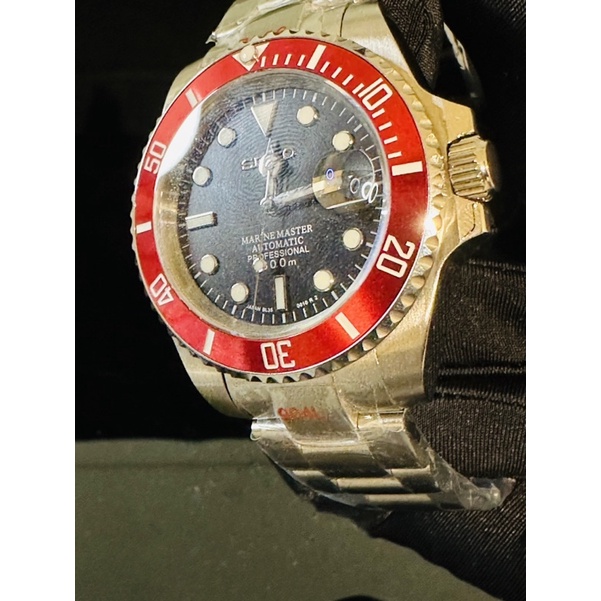 SEIKO MOD NH35改裝ROLEX勞力士 2022預計發表新款 紅水鬼Submariner116618RN 可樂