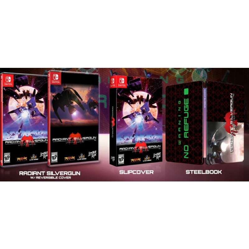 新品 Radiant Silvergun Switch 限定版 全新商品】NS Switch遊戲Radiant Silvergun 閃亮銀槍英文版LRG美版限定