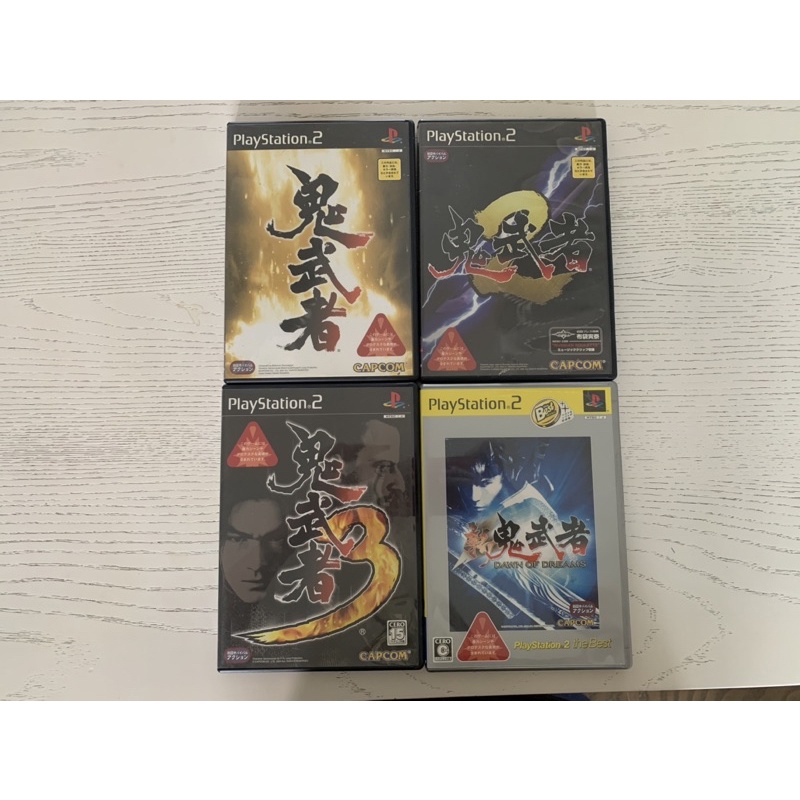 PlayStation 2鬼武者1-3+新鬼武者