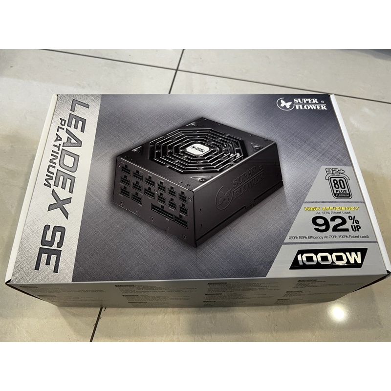 振華 Leadex platinum 白金 1000W SE 電源供應器 可面交 SF-1000F14M