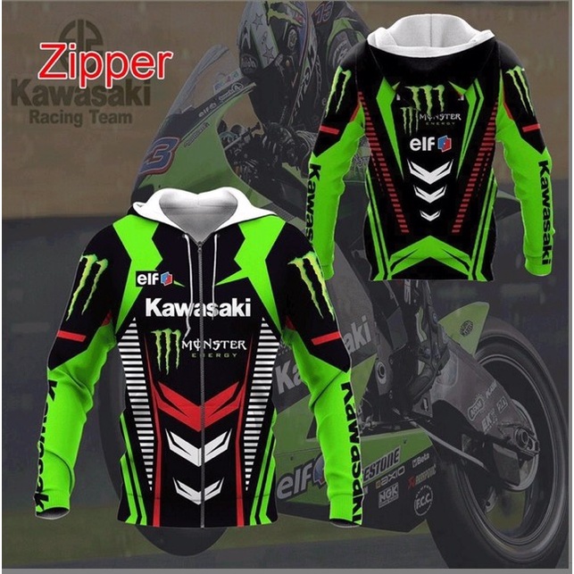 Kawasaki on sale biker jacket