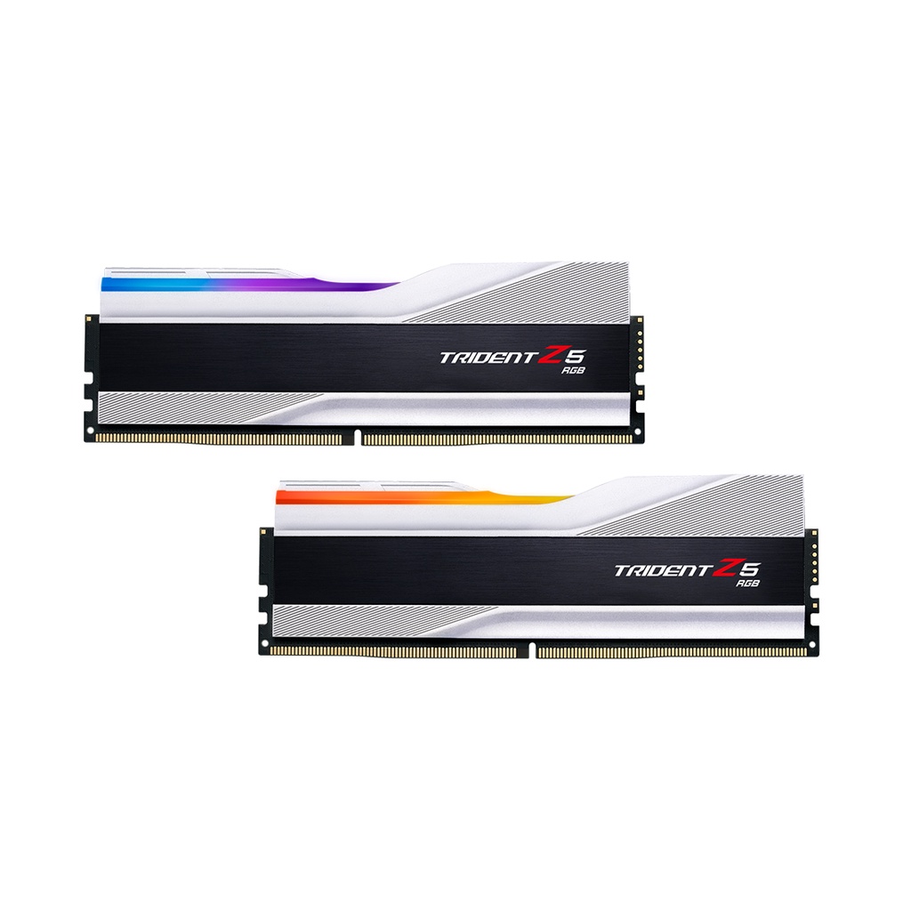 芝奇G.SKILL幻鋒戟Trident Z5 RGB 16GBx2 雙通道DDR5-5600 CL36～40 黑