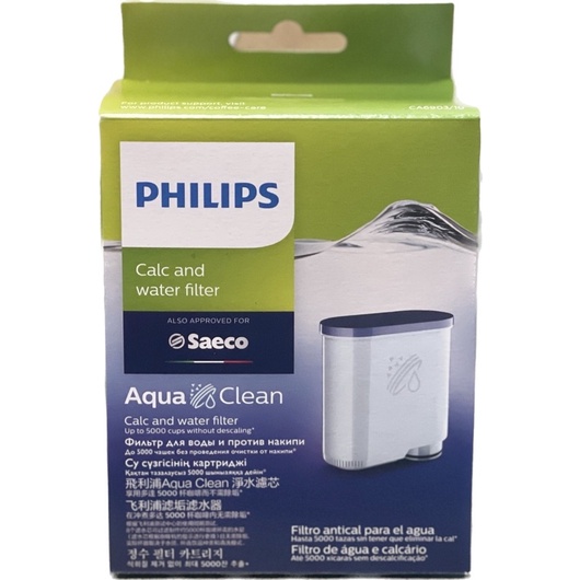 Philips Paquete de 2 filtros AquaClean + descalcificador