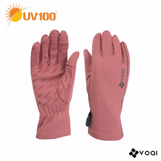 【UV100】防曬 石墨烯恆溫舒絨蓄熱手套-反光觸控-女(KD22729) VOAI