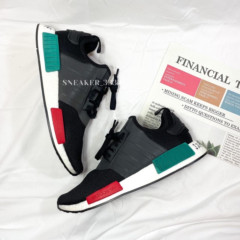 Adidas nmd r1 2024 green and red