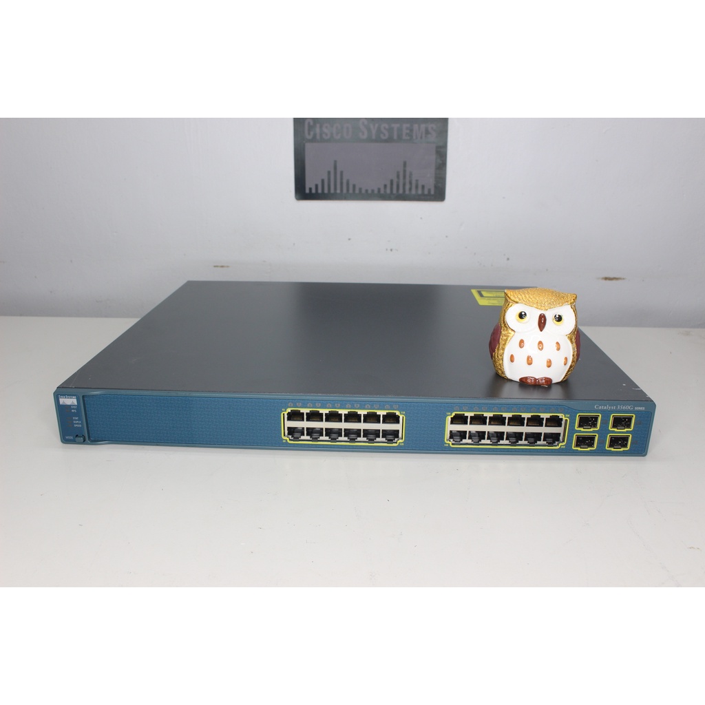 Cisco WS-C3560G-24TS-E 24-Port Gigabit Ethernet switch | 蝦皮購物