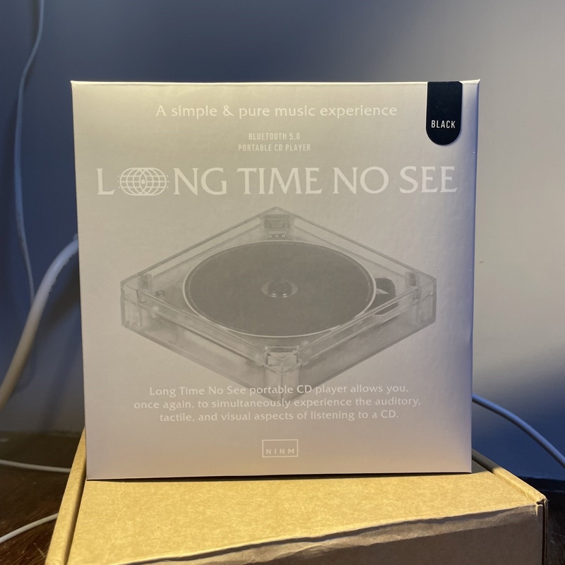 存在指南】NINM CD播放器Long Time No See 隨身聽CD Player