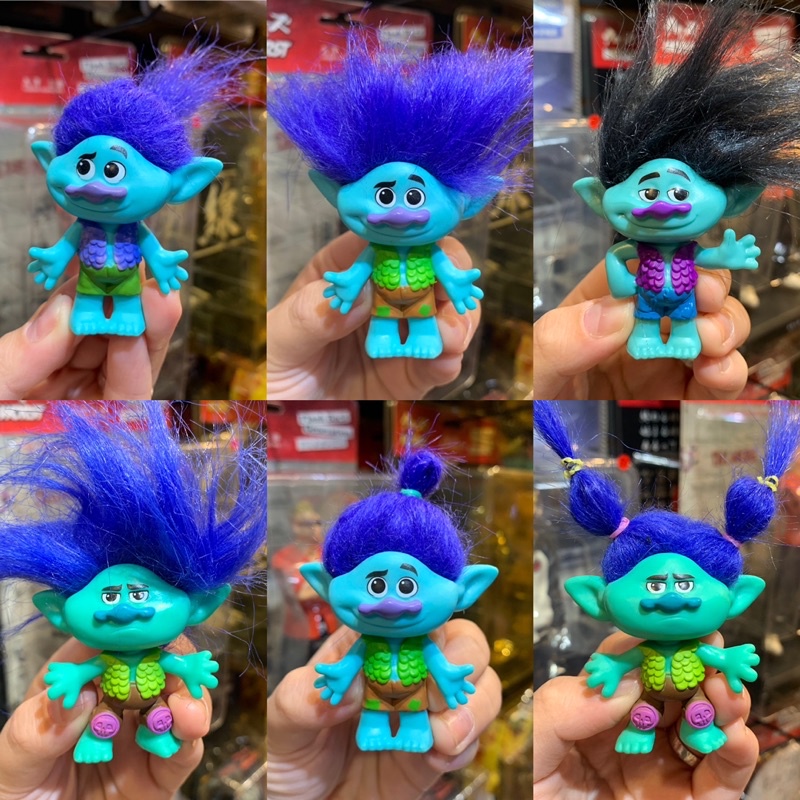 Troll doll toys 9pcs 海外即決-