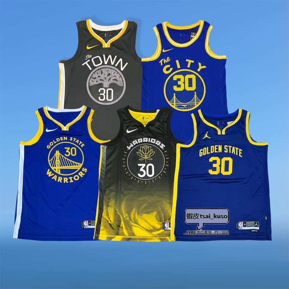 [INMS] NIKE NBA 金州勇士 Curry 球迷版 球衣 DB3572-495 CV9477-729 | 蝦皮購物