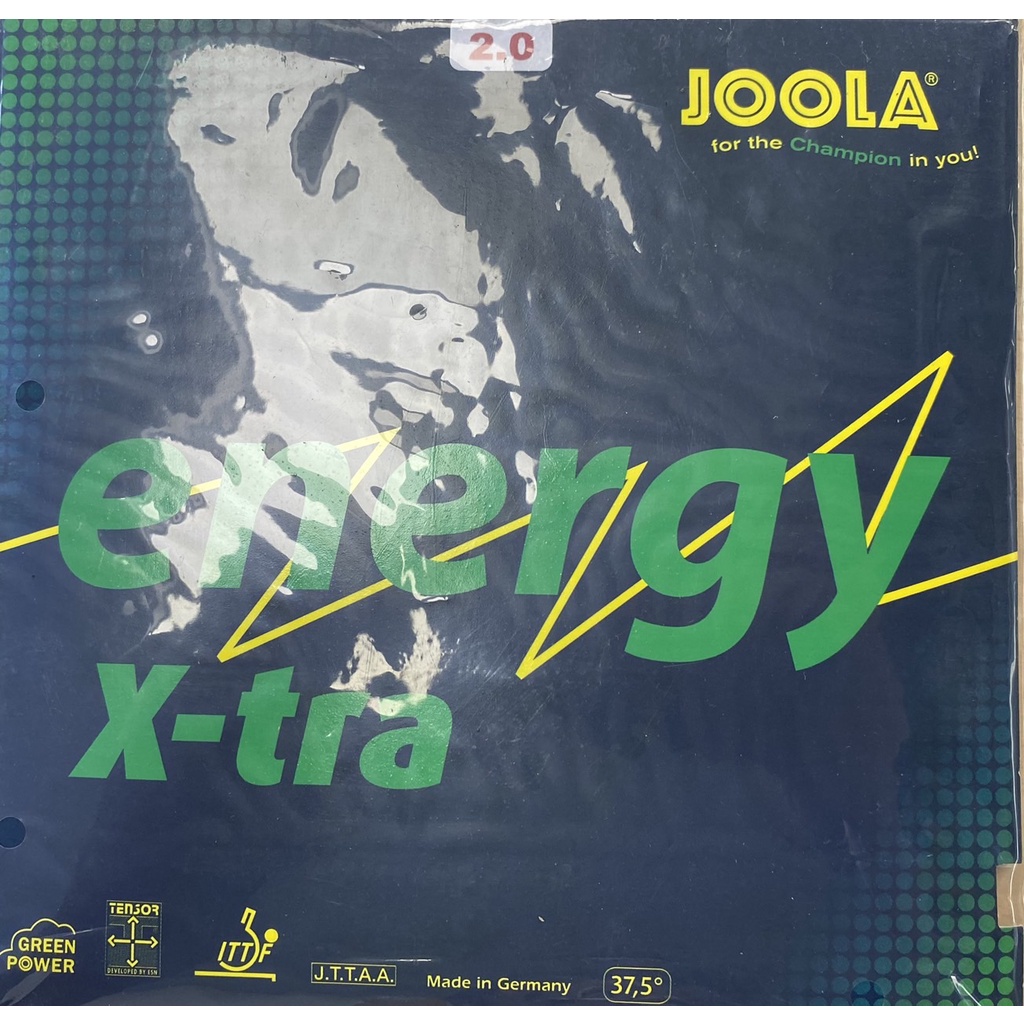 【JOOLA】ENERGY XTRA 桌球平面膠皮 蝦皮購物