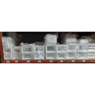 OPS 透明食品盒 《100入〉1H 2H 3H 5H 1L 2L 3L 水果盒 透明塑膠盒 外帶盒 H盒 L盒 食品盒