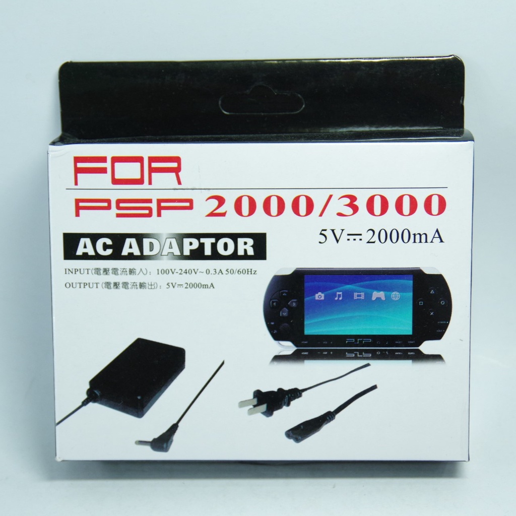 (全新) PSP 2000/3000型 專用 副廠 變壓器 充電器