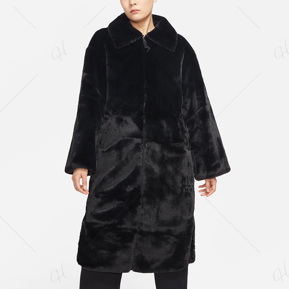 NIKE耐吉2211 女款長版外套AS WNSW FX FUR GFX AOP LNG JKT DQ6839010