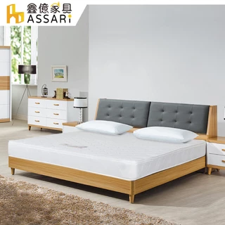 ASSARI-3M防潑水歐式緹花新工法三線獨立筒床墊-單人3尺/單大3.5尺/雙人5尺/雙大6尺