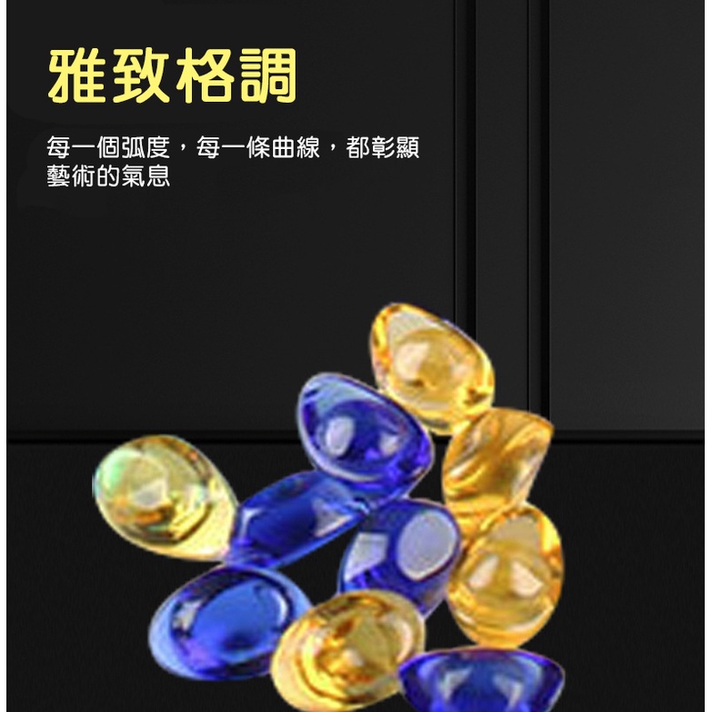 七彩水晶琉璃小元寶