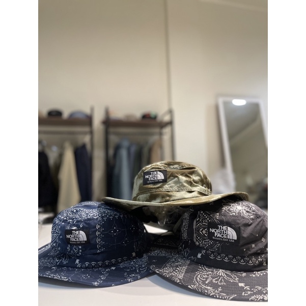 Via ｝台北信義 THE NORTH FACE NOVELTY HORIZON HAT 迷彩 變形蟲 登山帽 現貨 蝦皮購物