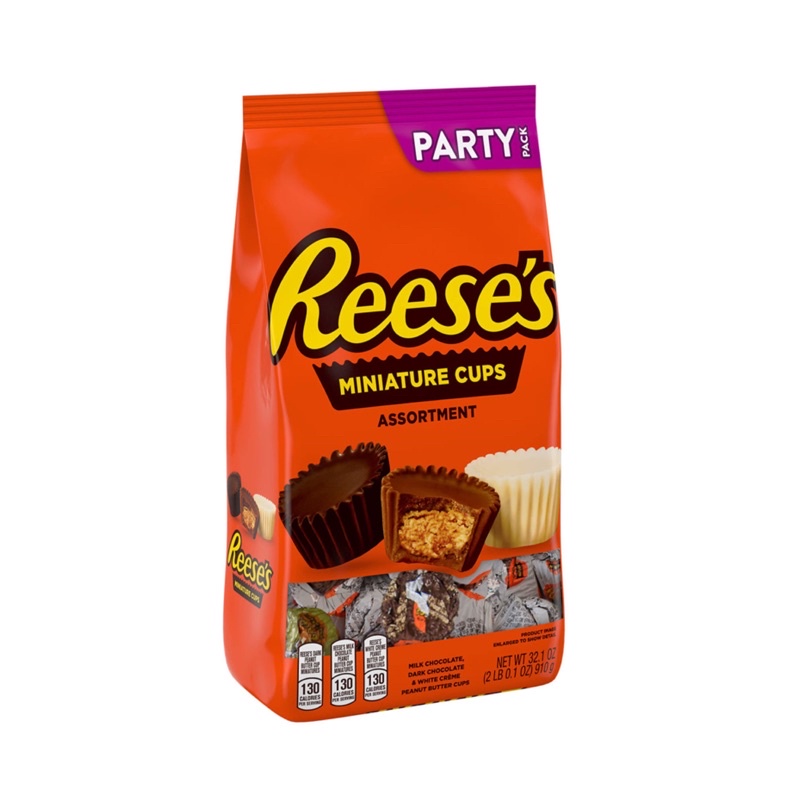【奶油奶油】現貨 Reese’s peanut butter cup 花生巧克力杯 迷你杯 整包販售 | 蝦皮購物