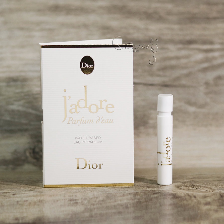 Dior J'adore しんどく Parfum d'eau サンプル 1.2ml