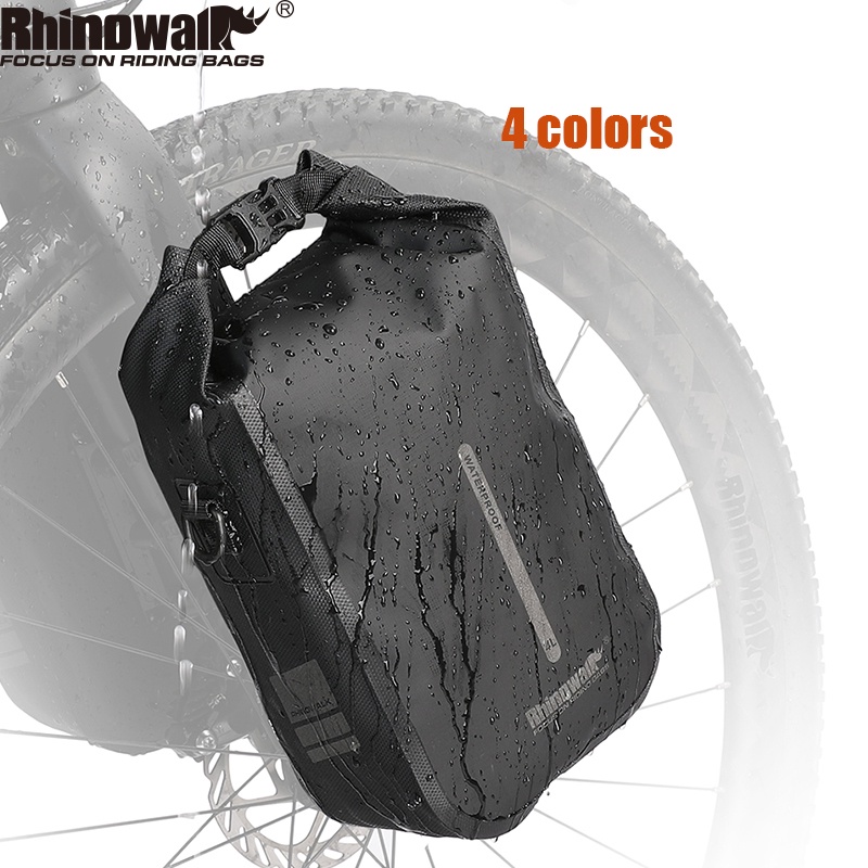 Rhinowalk 4L-6L 防水快拆车前包前叉包便攜騎行收納包| 蝦皮購物