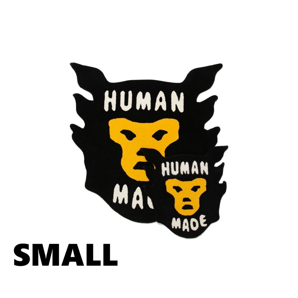 日貨代購CITY】2022SS HUMAN MADE FACE RUG SMALL 地毯小地毯風暴牛仔