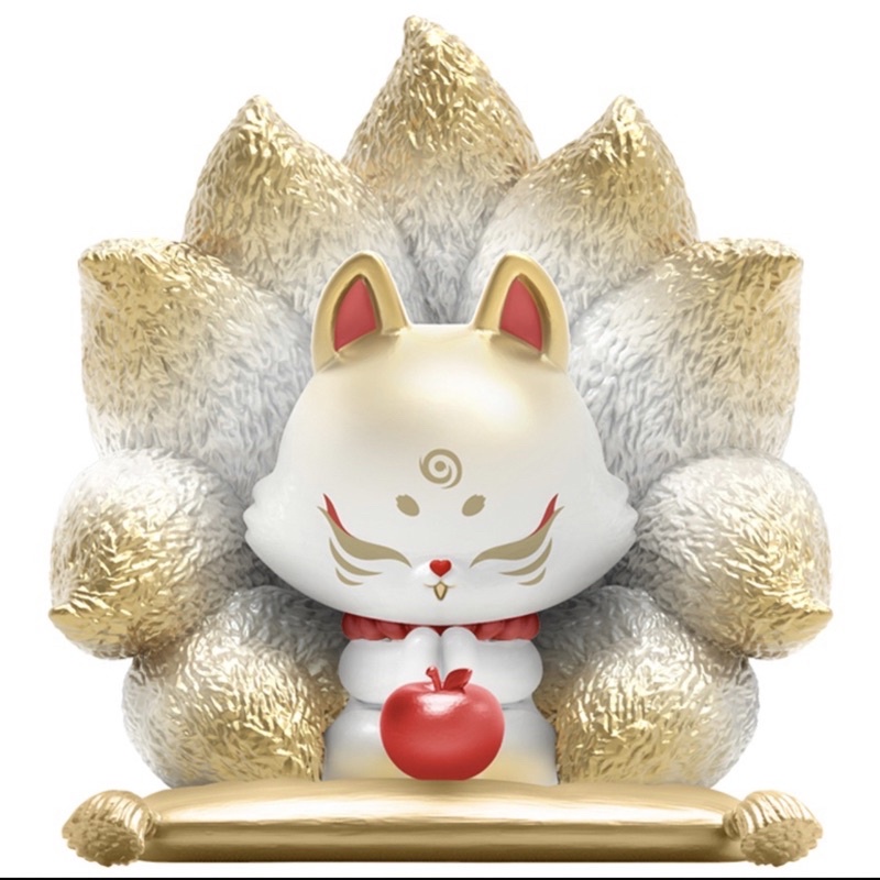 隱藏隨機盲盒上古九狐三代招財納福篇上古九尾狐狸九尾狐狸狐仙盲盒盒玩