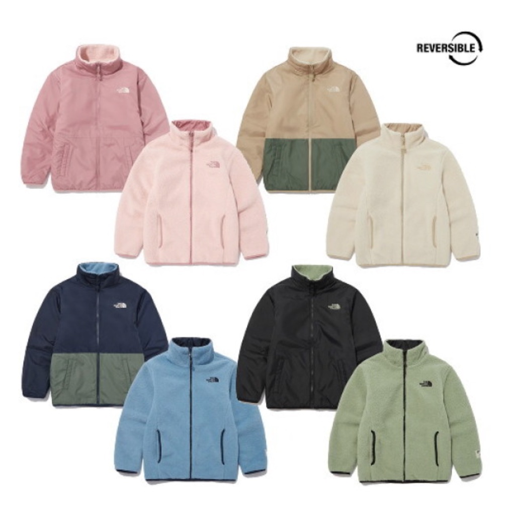 [特價] 預購 韓國 The North Face COMFORT RVS FLEECE JACKET 兒童立領刷毛外套