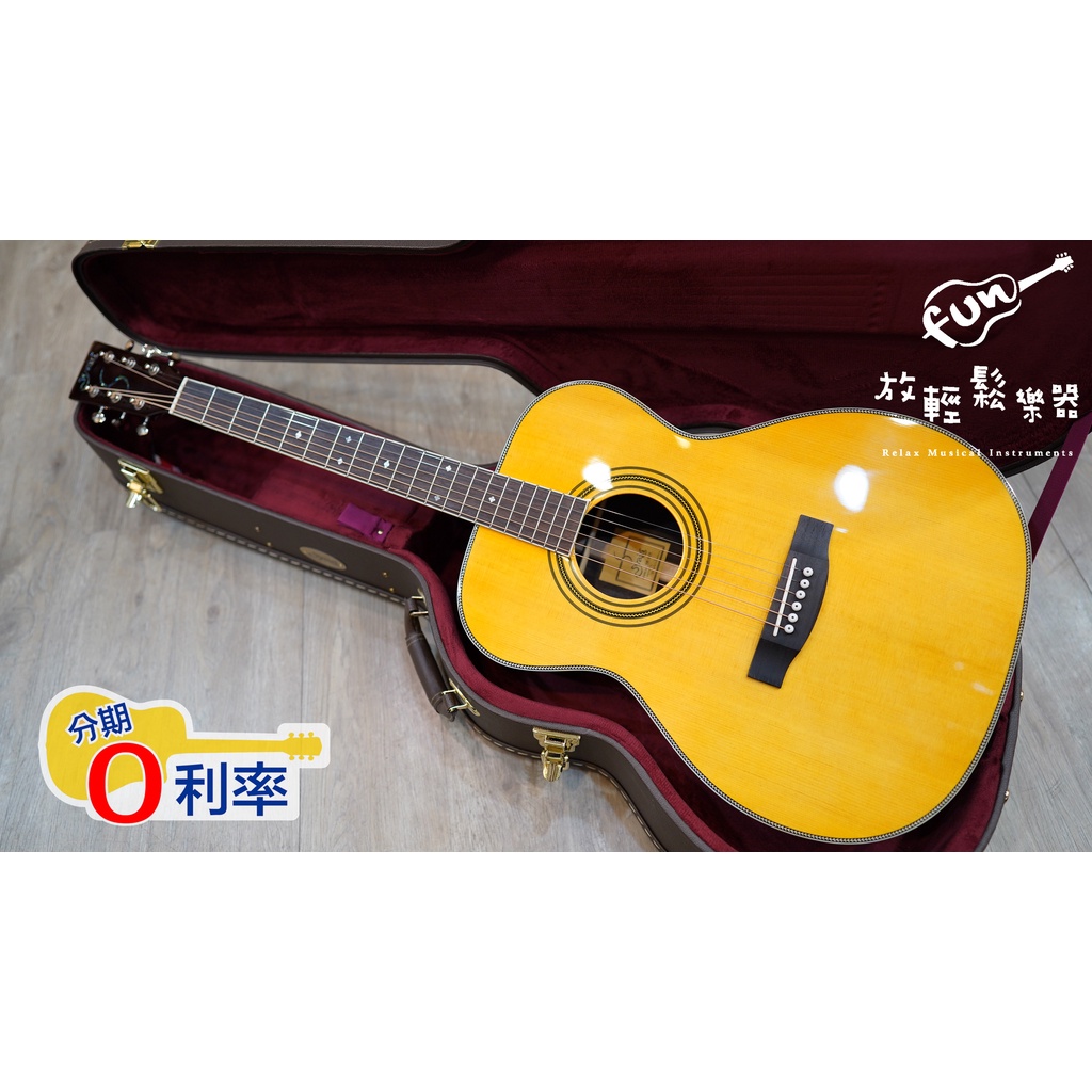 放輕鬆樂器』全館免運費S.Yairi YOE-28 雲杉玫瑰木全單板木吉他