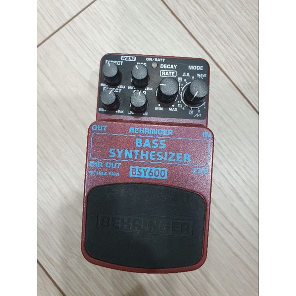 BEHRINGER Bass synthesizer BSY600 貝斯 和聲器 效果器 吉他 [Bass] [合成器] 蝦皮購物