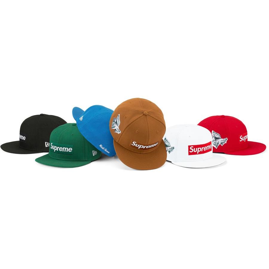 AirRoom 【現貨】2022AW SUPREME Money Box Logo New Era 棒球帽鈔票