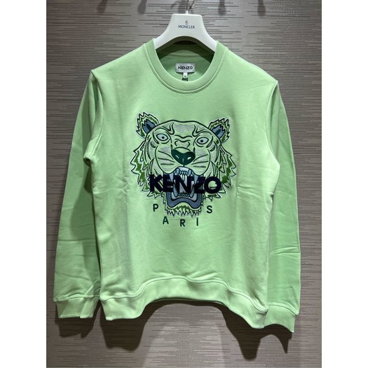 Kenzo lime sales green sweatshirt