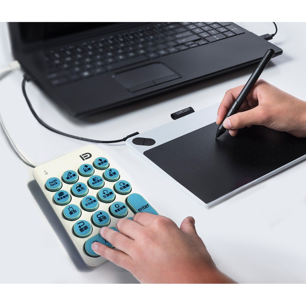 paint tool sai Clip Stubio MediBang 電繪板 電繪圖板 繪圖輔助快捷鍵工具 蝦皮購物