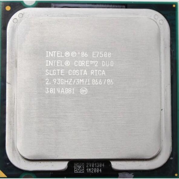 Intel Core 2 Duo E7500 2.93GHz 3MB 1066MHz LGA775 保測30天 | 蝦皮購物