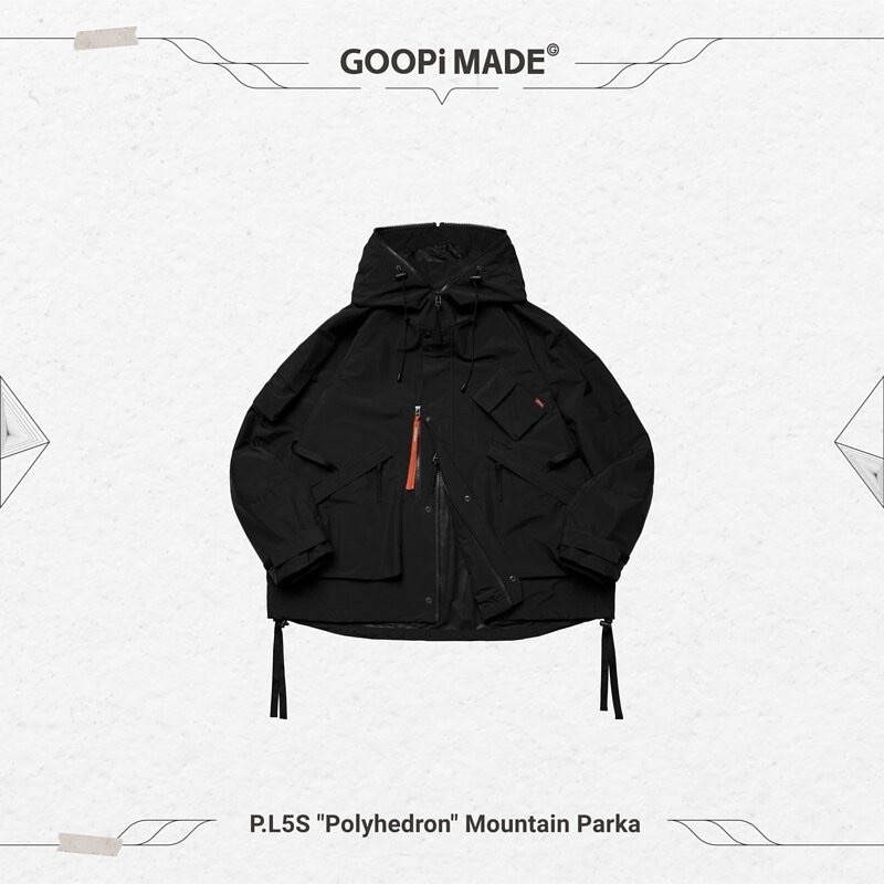 售出）GOOPi P.L5S “Polyhedron” Mountain Parka 五週年GOOPiMADE