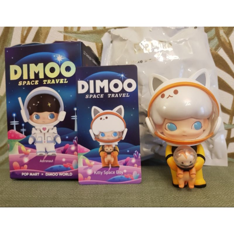 [正版/現貨] Dimoo 太空系列 喵星人 確認款 盲盒 盒玩 公仔 泡泡瑪特 popmart | 蝦皮購物